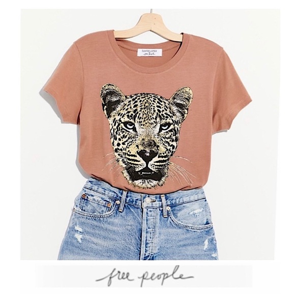 Daydreamer Tops - 🤎NEW DAYDREAMER X FREE PEOPLE LEOPARD BODYSUIT XS